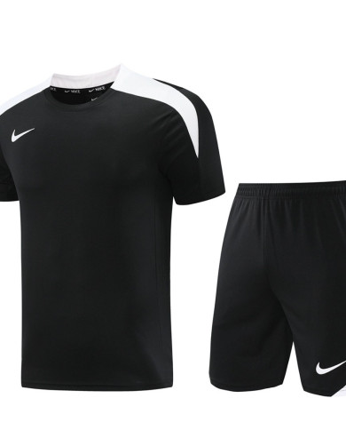 Nike Short sleeved suit ND05 black and white shorts set