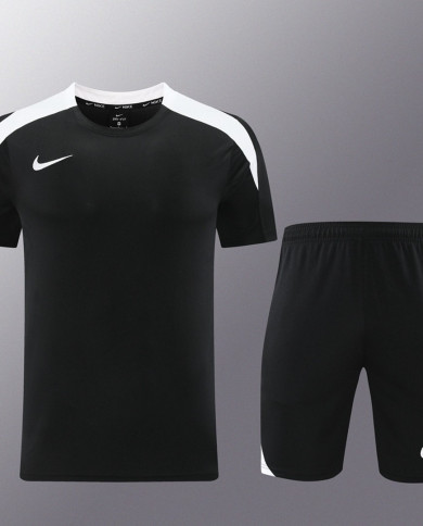 Nike Short sleeved suit ND05 black and white shorts set