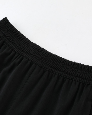Adidas Short sleeved suit AD03 Black Pants Set