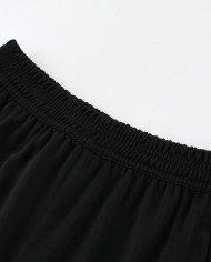 Adidas Short sleeved suit AD03 Black Pants Set