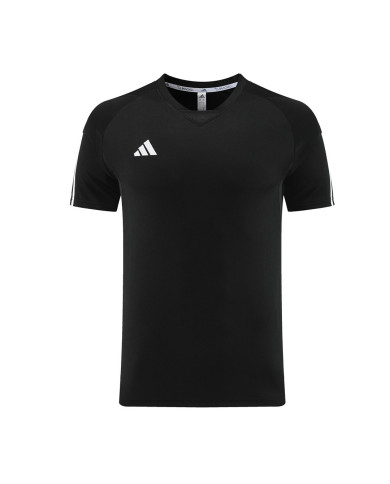 Adidas Short sleeved suit AD03 Black Pants Set