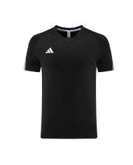 Adidas Short sleeved suit AD03 Black Pants Set