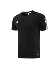Adidas Short sleeved suit AD03 Black Pants Set