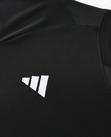 Adidas Short sleeved suit AD03 Black Pants Set