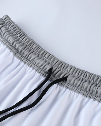 Nike Short sleeved suit ND01 Grey Shorts Set
