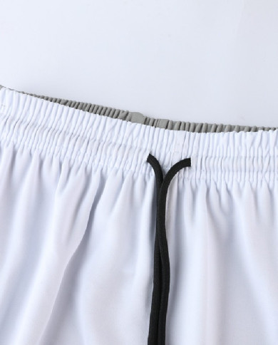 Nike Short sleeved suit ND01 Grey Pants Set