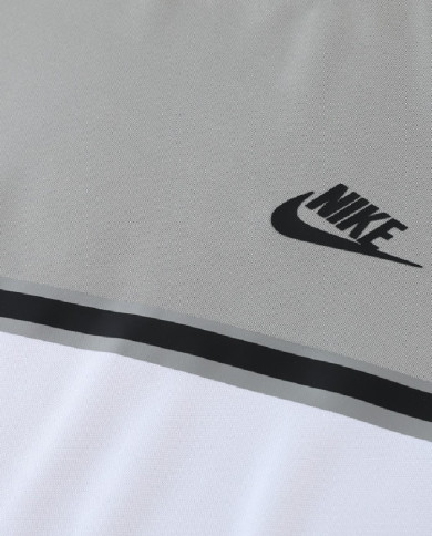 Nike Short sleeved suit ND01 Grey Pants Set