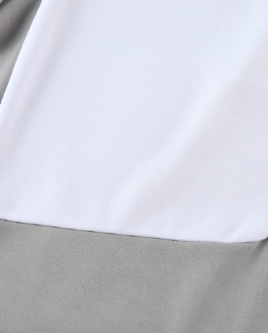 Nike Short sleeved suit ND01 Grey Pants Set