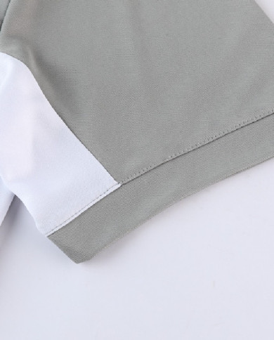 Nike Short sleeved suit ND01 Grey Pants Set
