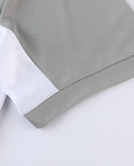 Nike Short sleeved suit ND01 Grey Pants Set