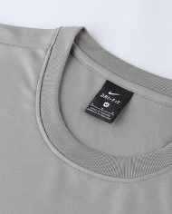 Nike Short sleeved suit ND01 Grey Pants Set