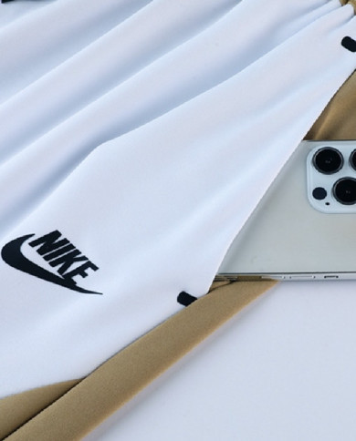 Nike Short sleeved suit ND01 khaki shorts set
