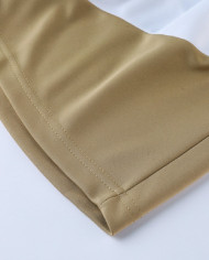 Nike Short sleeved suit ND01 khaki shorts set