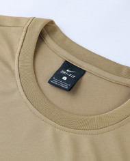 Nike Short sleeved suit ND01 khaki shorts set