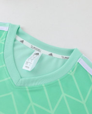 Adidas Short sleeved suit AD05 Green Pants Set