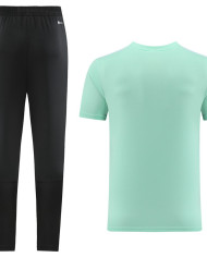 Adidas Short sleeved suit AD05 Green Pants Set