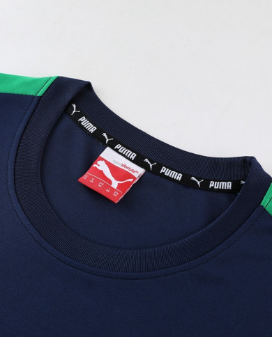 PUMA Short sleeved suit PD01 Royal Blue Shorts Set