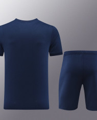 PUMA Short sleeved suit PD01 Royal Blue Shorts Set