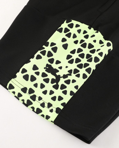 PUMA Short sleeved suit PD02 Light Green Shorts Set