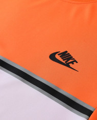 Nike Short sleeved suit  ND01 Orange Shorts Set