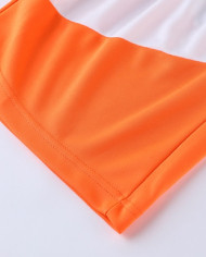 Nike Short sleeved suit  ND01 Orange Shorts Set
