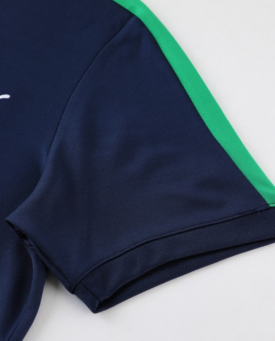PUMA Short sleeved suit PD01 Blue Pants Set
