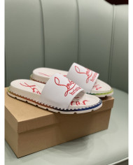 Christian Louboutin‌  Men's thick-soled rivet slippers