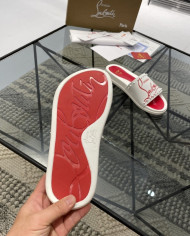 Christian Louboutin‌  Men's thick-soled rivet slippers
