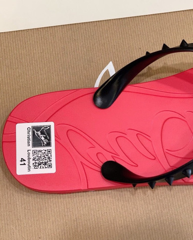Christian Louboutin‌  Men's flip-flops