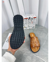 DOLCE&GABBANA  Men's leather slippers