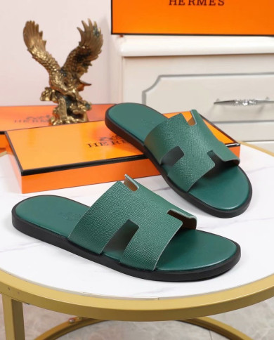 HERMES Men's  slippers