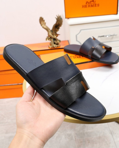 HERMES Men's  slippers