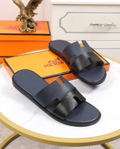 HERMES Men's  slippers