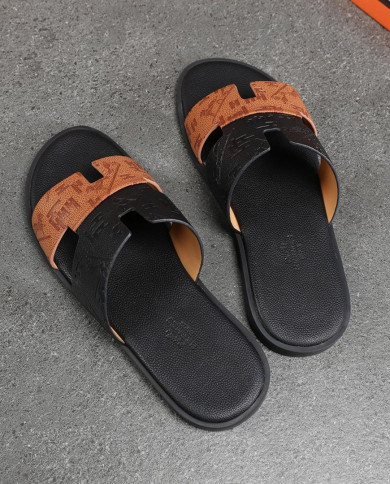 HERMES Men's  slippers
