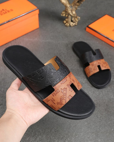 HERMES Men's  slippers