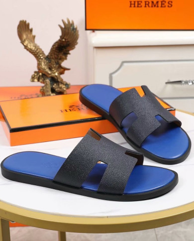 HERMES Men's  slippers