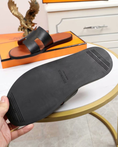 HERMES Men's  slippers