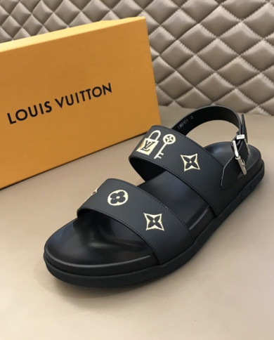 Louis  Vuitton  Men slippers