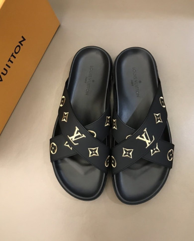 Louis  Vuitton   Men slippers