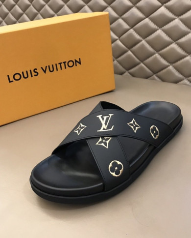 Louis  Vuitton   Men slippers