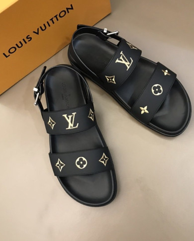 Louis  Vuitton  Men slippers