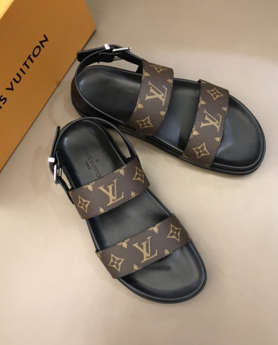 Louis  Vuitton  Men slippers