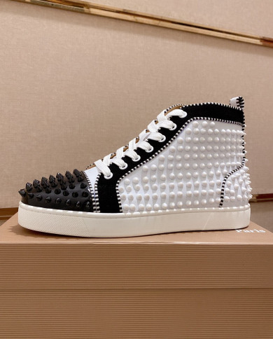 Christian Louboutin high cut boots fashion