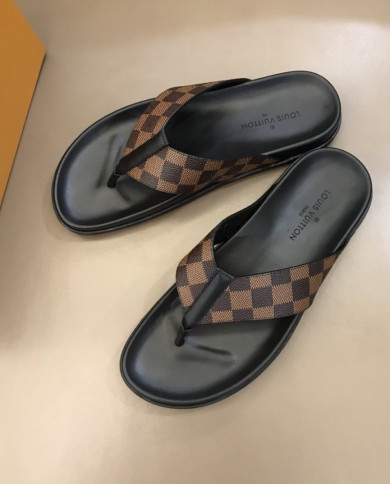 Louis  Vuitton  Men slippers