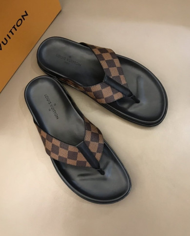 Louis  Vuitton  Men slippers