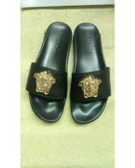 Versace Men's leather slippers