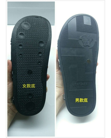 Versace Men's leather slippers