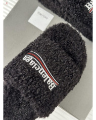 Balenciaga  Lady Teddy Mao Mao slippers