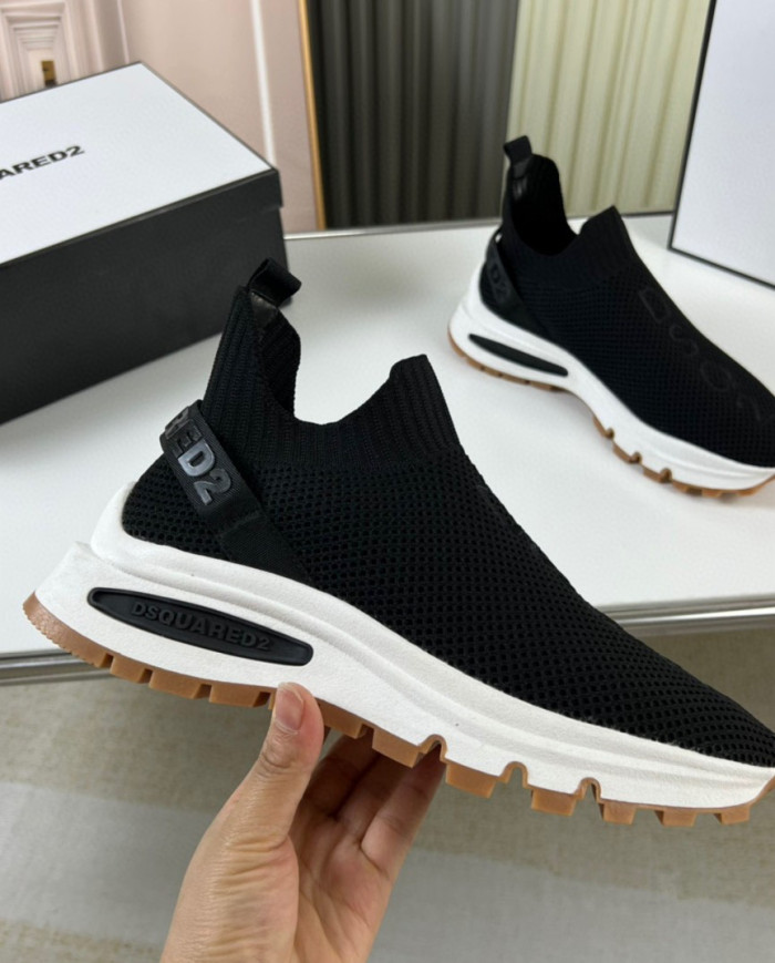 DSQUARED2 casual shoes Wear resistant anti slip