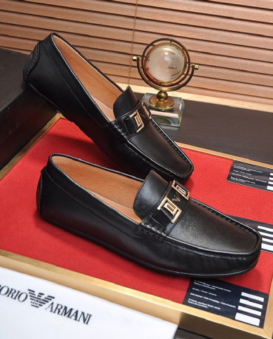 Armani bean shoes